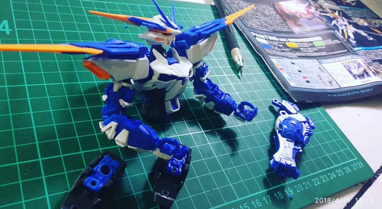 Rakit Gundam Astray Blue Frame D (MG)
