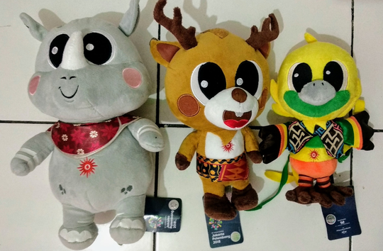 Mengenang souvenir Asian Games yang lucu2
