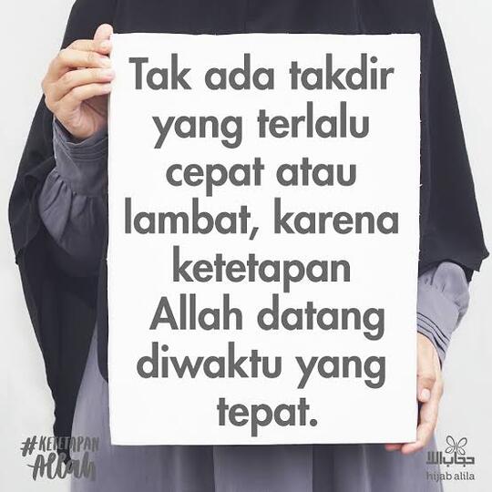 Manusia Dan Takdir, Bisakah Kita Memilih Takdir ?