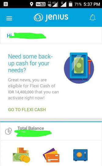 Jenius Flexi Cash Kaskus