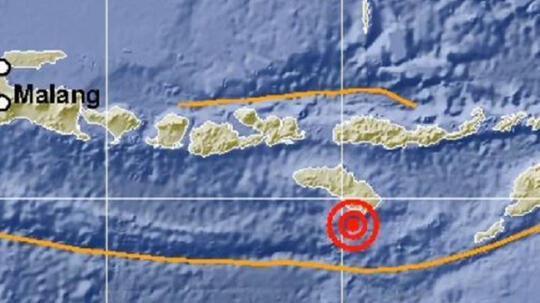 Sumba Diguncang 4x Gempa Pagi Ini, Kekuatannya Mencapai 6.3 SR