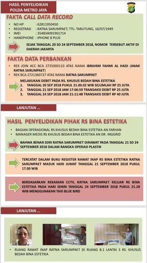 Tompi Yakin Ratna Sarumpaet Memar Cuma karena Operasi Plastik + BUKTI