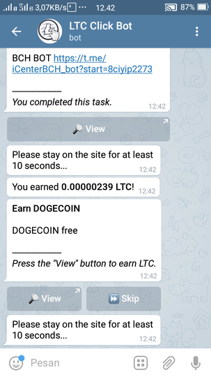 Cara Nuyul Ltc Di Telegram