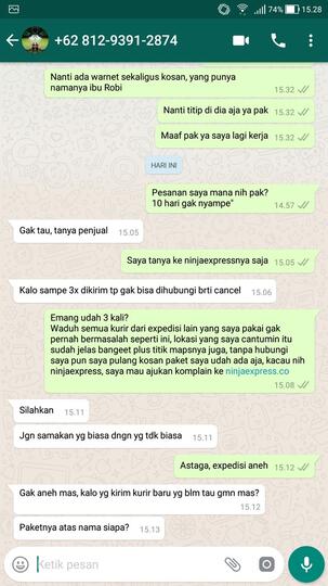 Hati Hati Dengan Ninja Xpress Page 2 Kaskus