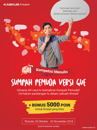 Apa Sumpah Pemuda Versi GanSist? Ceritain di Sini!