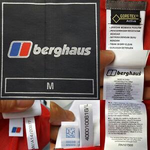 JAKET BERGHAUS MOUNTAIN OUTDOOR JACKET|ARCTERYX THE NORTH FACE TNF UNIQLO MHW GORETEX
