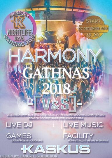 GATHERING NASIONAL NL #275 "HARMONY" 2018