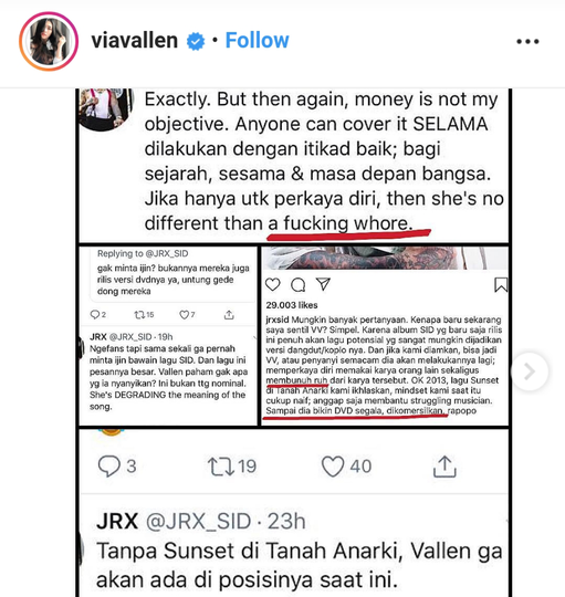 Apa Sih Yang Terjadi Saat Ini Antara JRXSID Dengan VV?