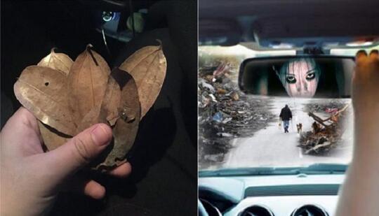 FOTO Mistis! "KUNTILANAK" Maen Ke Malaysia Bayar Taksi GRAB Pakai Ini?!