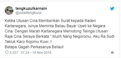 Kata Said Aqil Siradj Tanpa Pasukan Cina Tidak Ada Indonesia ...