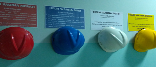 Arti Warna Helm K3 Di Rumah Sakit Homecare24