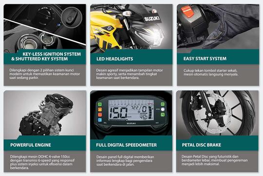 ALASAN MEMBELI MOTOR SUZUKI GSX S 150