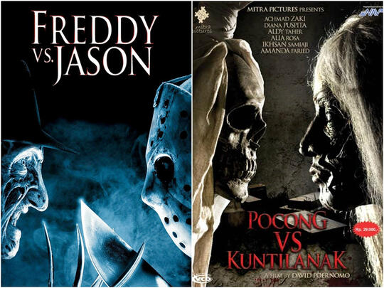 5 Poster Film Lokal Yang Mirip Dengan Film Luar Negeri