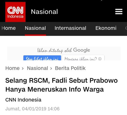 Berpolitiklah Dengan Obyektif