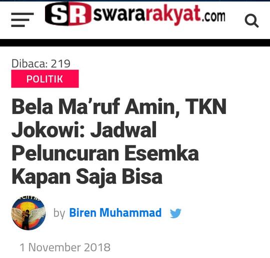 Berpolitiklah Dengan Obyektif