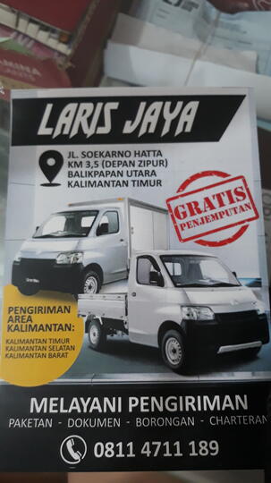 Rental mobil pick up box