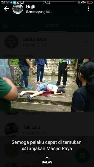 Tikaman Maut pelajar...