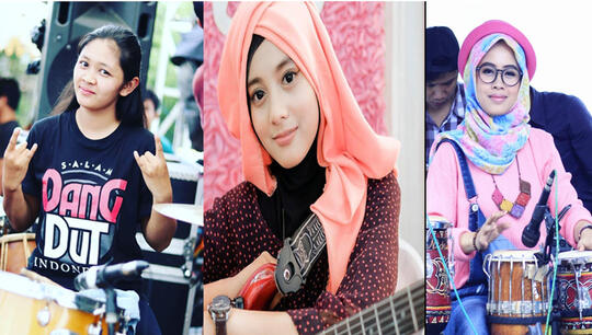 3 dara cantik musisi dangdut yang akan membuat agan terpesona
