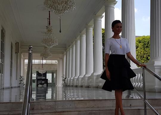 Jokowi dan Agnez Mo Bahas Mimpi
