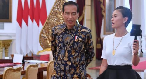 Kunjungi Presiden Jokowi, Agnes Monica Minta Bantuan Ini