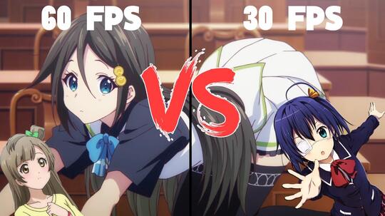 Masih zaman Anime 24 Fps? yakin gk mau coba yang 60FPS?