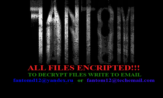 Fantom Ransomware, Ransomware yang menyamar sebagai Windows Update
