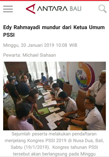 Edy Rahmayadi Mundur Sebagai Ketum PSSI