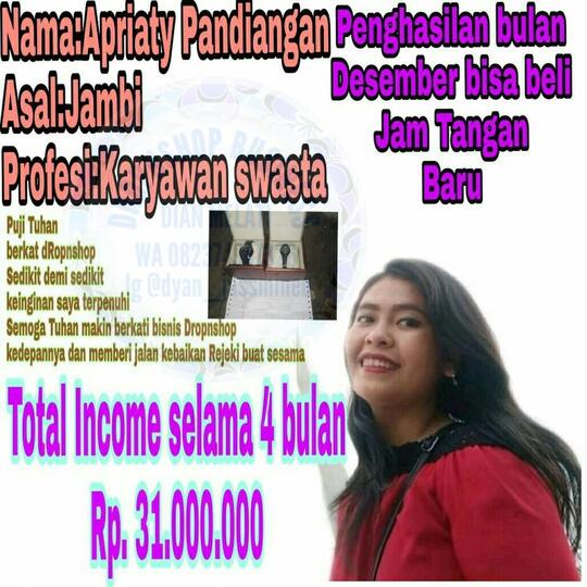 Lowongan kerja online "DROPNSHOP"