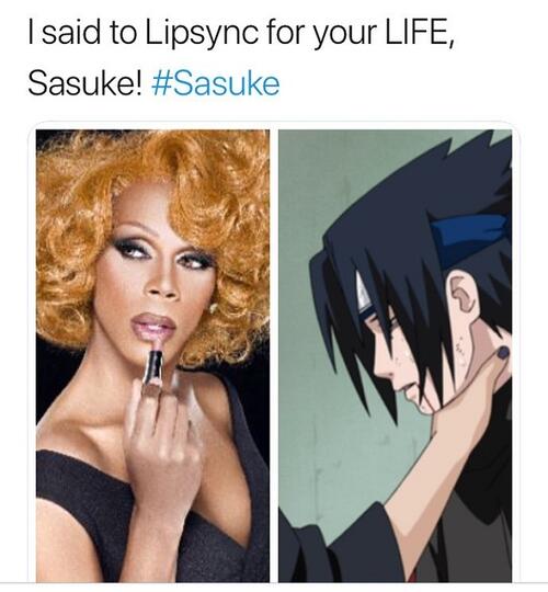 Ada Apa Ini? Netizen Rame-rame Bikin Meme Sasuke 'DICEKIK'