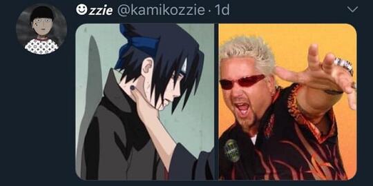 Ada Apa Ini? Netizen Rame-rame Bikin Meme Sasuke 'DICEKIK'