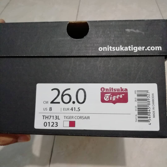 beda onitsuka tiger asli dan kw