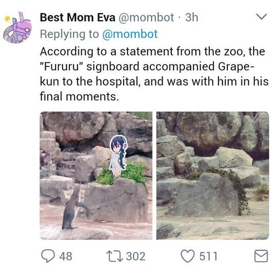 WADUH! Grape Kun,Seekor Penguin Yang Jatuh Cinta Sama "ANIME CANTIK"!