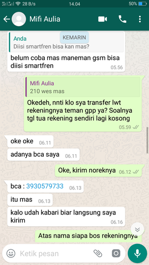 Pertama kali kena tipu belanja online