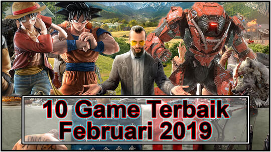 10 Game Terbaik Yang Rilis Di Bulan Februari 2019