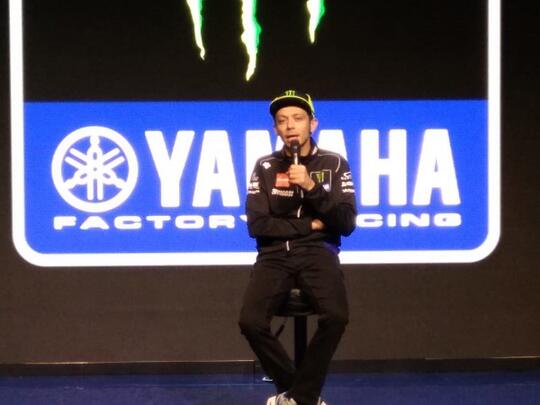 MOTOR Yamaha MONSTER Rossi-Maverick Pasang AKSI di JAKARTA