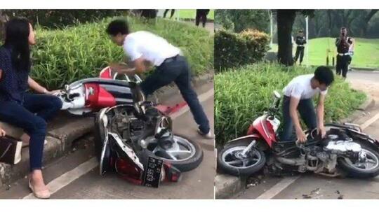 Adi Saputra Sang Perusak Motor Kini Menangis Di Penjara !! Loh Kok Bisa ??
