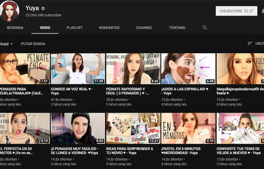 10 Top YouTuber dengan jumlah subscribers terbanyak di Dunia tahun 2019. Cekidot!