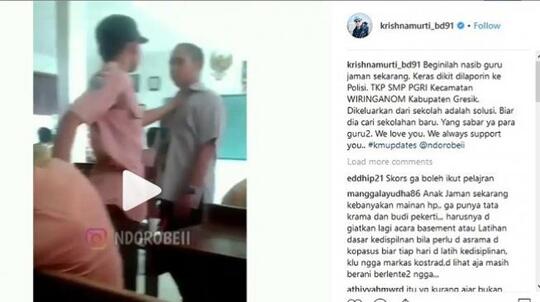 Aksi Congkak Murid Tantang Guru Berkelahi Bikin Geram Jenderal Polisi