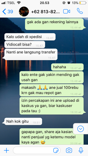 Jualan Di Kaskus Buyer Minta Video Call Di Eskpedisi Baru Transfer