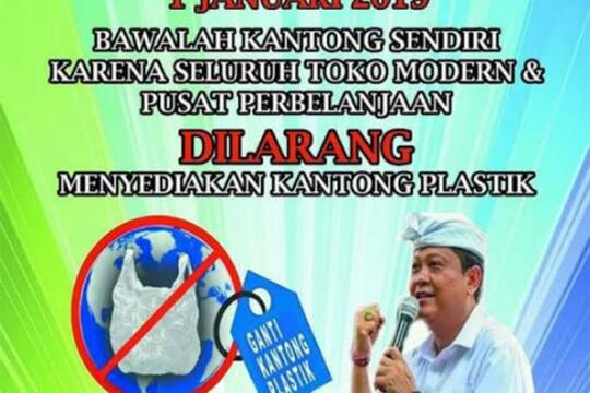 Larang penggunaan plastik, Bali bisa kurangi ribuan ton sampah