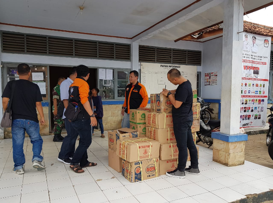 Penyerahan Donasi KASKUS Peduli Tsunami Selat Sunda