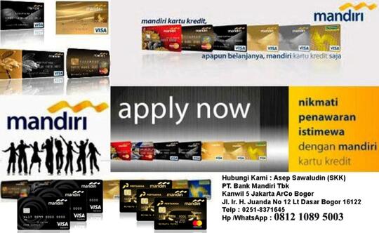 CARA MUDAH DAPAT KARTU KREDT MANDIRI