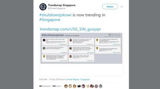 Tagar #ShutDownJokowi Jadi Trending di Twitter, Ada Apa?