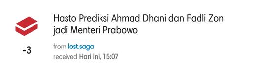 Hasto Prediksi Ahmad Dhani dan Fadli Zon jadi Menteri Prabowo