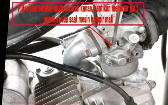 Cara Setel Karburator Motor Agar Irit Bensin  KASKUS