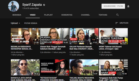 7 YouTuber Indonesia yang tinggal di luar negeri. Cekidot