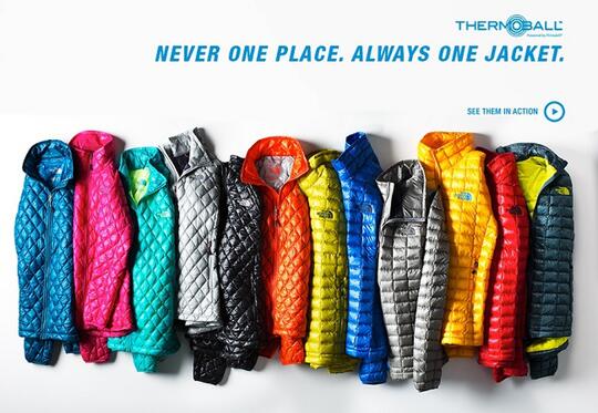 JAKET THE NORTH FACE - TNF THERMOBALL PRIMALOFT|ARCTERYX PATAGONIA SALOMON UNIQLO RAB