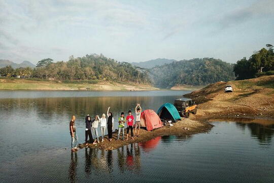 Explore Kulon Progo! Jangan Lewatkan Serunya Camping Di Waduk Sermo