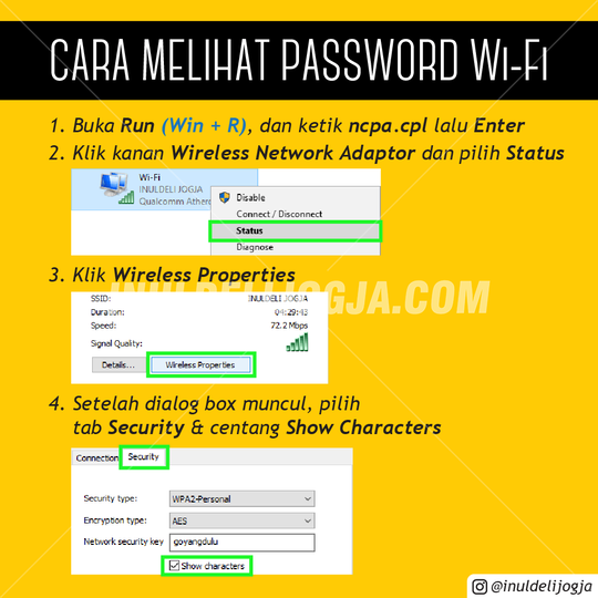 Cara mengetahui password wifi tetangga kaskus