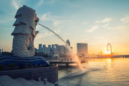 Singapura dan Filosofi Patung Merlion --> Saatnya Impian Jadi Nyata !